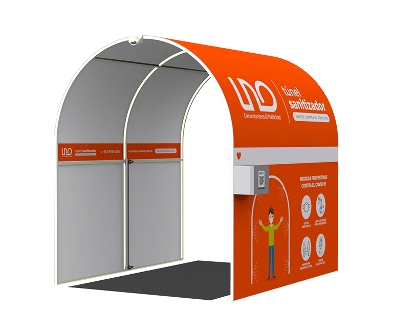 tunel sanitizador personalizado